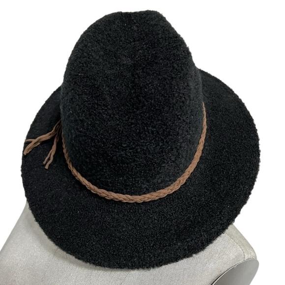 Adora Black Hat With Braided Band OS - Picture 5 of 9